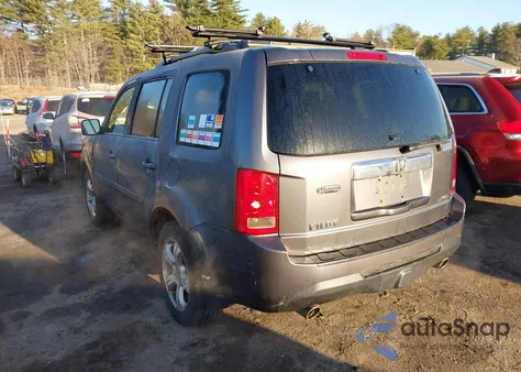 2015 Honda Pilot Exl z USA, uszkodzony, nr VIN 5FNYF4H56FB020207